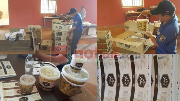 Allanan depósito donde falsificaban marca y envasaban champiñones - Noticde.com