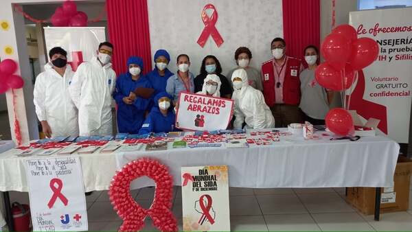 Conmemoran el día de lucha contra el SIDA en el Hospital Regional de Encarnación
