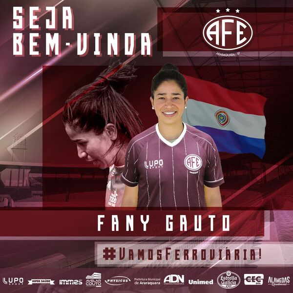 Fany Gauto, primer refuerzo del Ferroviária - Fútbol - ABC Color