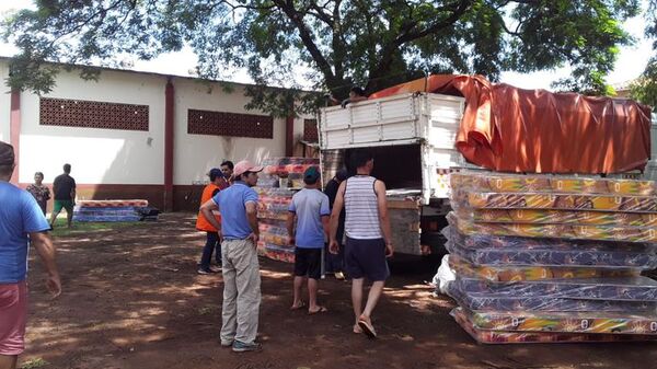 Asisten a damnificados por temporal en Canindeyú - Nacionales - ABC Color