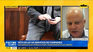 Veto de ley de servicios de confianza, seguridad electrónica para transferencia de dinero - Factor Clave - ABC Color