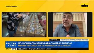 No logran consenso para compras públicas - Factor Clave - ABC Color