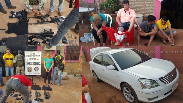 Incautan fusiles de asalto y detienen a cuatro personas - Noticde.com