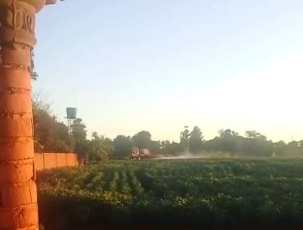 Fiscal imputó a productor agrícola por intoxicar supuestamente a una niña durante fumigación de sojal