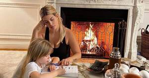 La Nación / Wanda Nara, una mamá como todas: “Díganme que no me pasa solo a mí”