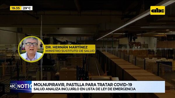 MOLNUPIRAVIR: Analizan incluirlo en ley de emergencia - ABC Noticias - ABC Color