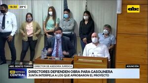 Directores defienden obra para gasolinera frente a la Embajada Americana - ABC Noticias - ABC Color