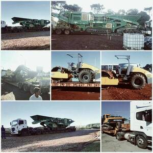 Llegaron maquinarias para construcción de asfaltado San Cristóbal-Naranjal - Noticde.com
