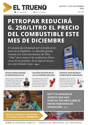 E-paper 2 de diciembre 2021 - El Trueno