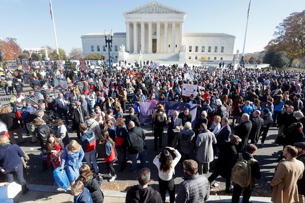 La Corte Suprema debate el futuro del aborto en EEUU