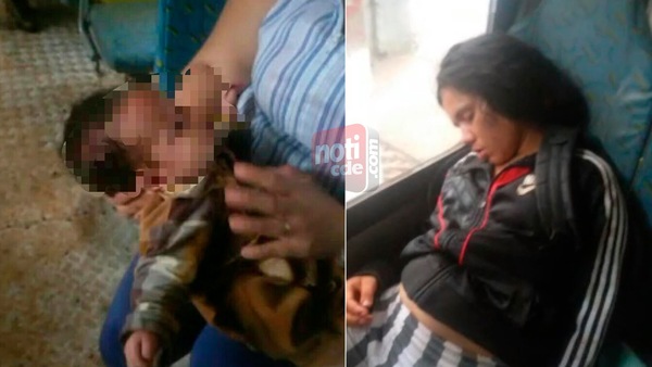 Rescatan a un bebé cuya madre quedó dormida en un colectivo - Noticde.com