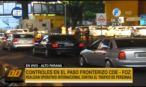 Operativo internacional contra el tráfico de personas en Alto Paraná | Telefuturo