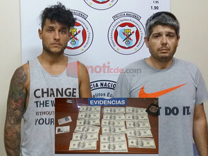 Detienen a dos argentinos que intentaron realizar compras con billetes falsos - Noticde.com
