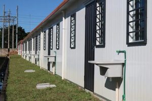 Costanera Sur: concluye la edificación de 57 viviendas temporales - El Trueno