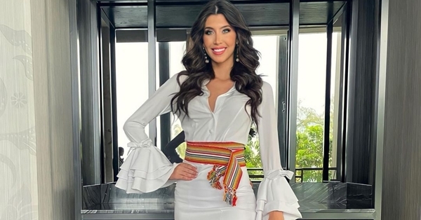 [VIDEO] La pasarela de Jimena Sosa en las preliminares del Miss Grand International