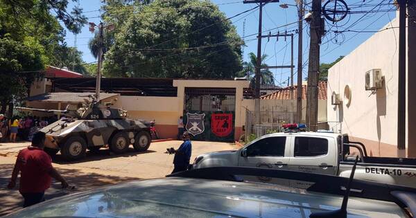 La Nación / Allanamiento en Penal de CDE para detener a quien ya estaba preso