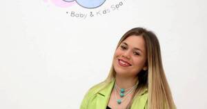 La Nación / Emprendedores LN: con su experiencia de mamá, montó spa para bebés con hidroterapia y masajes terapéuticos