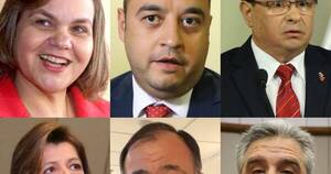 La Nación / Crean nueva bancada colorada con senadores disidentes a Mario Abdo