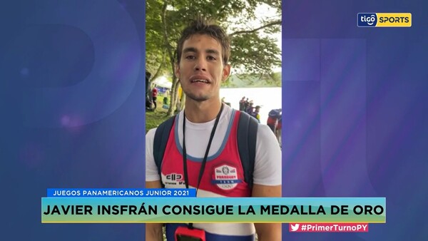 Javier Insfrán hace historia en los Juegos Panamericanos Junior