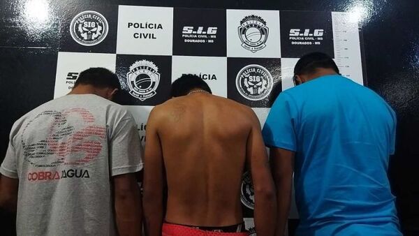 Paraguayos son detenidos en Dourados por tráfico de drogas