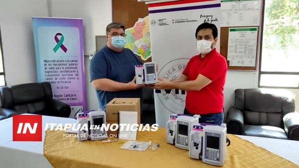 FUNDACIÓN LAZOS DEL SUR RECIBE 4 BOMBAS DE INFUSIÓN PARA EL HOSPITAL ONCOLÓGICO. - Itapúa Noticias