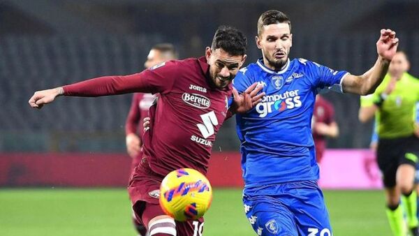 El Torino de Tonny Sanabria no puede ante el Empoli