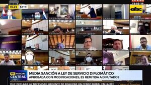 Media sanción a ley de servicio diplomático - ABC Noticias - ABC Color