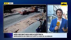 Niño recibió descarga eléctrica en plena obra de construcción en San Lorenzo - ABC Noticias - ABC Color