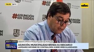Municipalidad de Asunción brinda su descargo tras informe de la CGR - ABC Noticias - ABC Color