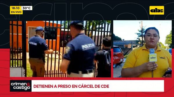 Ciudad del Este: allanan cárcel por el caso del preso condenado que salía para asaltar - Crimen y castigo - ABC Color
