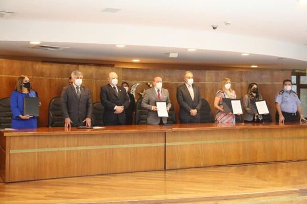 Firman convenio para delinear acciones focalizadas y estratégicas contra el Crimen Organizado - ADN Digital