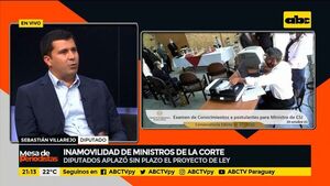 Corte Suprema de Justicia: Diputados aplazaron proyecto de ley sobre “Inamovilidad de Ministros” - Mesa de Periodistas - ABC Color