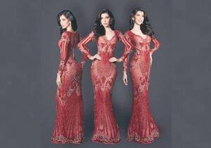 Crónica / Vestido de Miss ndaje es de “mamá de la novia”