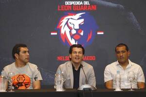 Crónica / Haedo habló de su retiro junto a amigos del fútbol