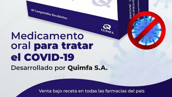 Fármaco para tratar el Covid ya  se vende en las farmacias