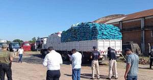 La Nación / Cae camión con carga de balanceados de contrabando