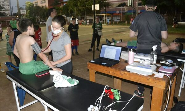 Realizan inspección médica a jugadores del club Área 3