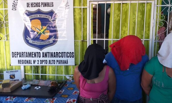 Vendían droga en bodega de Franco