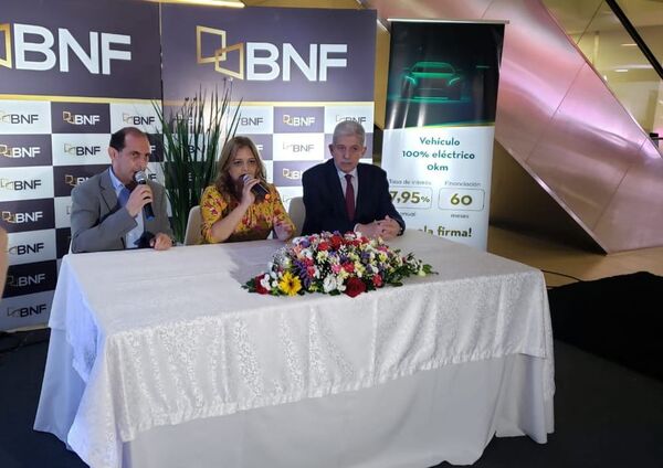 BNF financiará vehículos eléctricos 0km