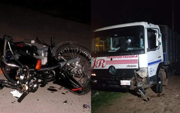 Hermanos mueren tras choque contra camión - Noticiero Paraguay