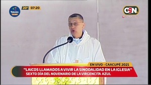 Sexto día del Novenario de la Virgen de los Milagros de Caacupé - C9N