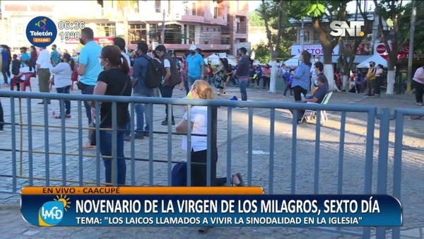 Sexto día del Novenario de la Virgen de los Milagros de Caacupé - SNT