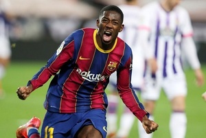 Dembélé es mejor que Mbappé, según Laporta