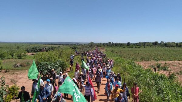 Campesinos reocupan tierras tras operativo de desalojo en San Pedro