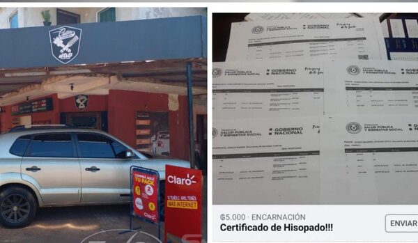 Allanan librería que vendía certificado de hisopados para cruzar frontera