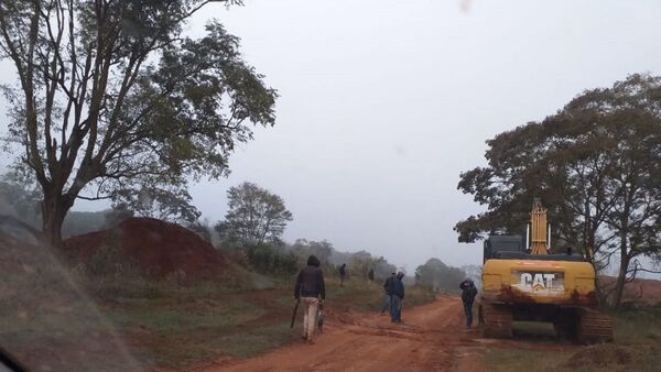 Sigue conflicto entre mineros y empresa en cantera de Paso Yobái