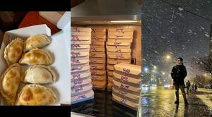 Emprendedor: Joven paraguayo estudiante en Rusia vende empanadas para cubrir sus gastos en el país euroasiático