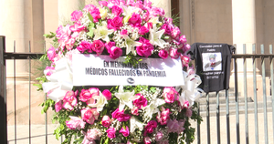 Día del Médico: recordaron a 72 "héroes de blanco" que fallecieron en pandemia