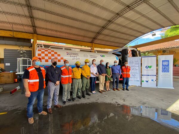 TIMBO realizó la entrega de un tanque SINOTRUK a la SEN