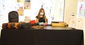 Mipymes exhiben variedad de productos en feria